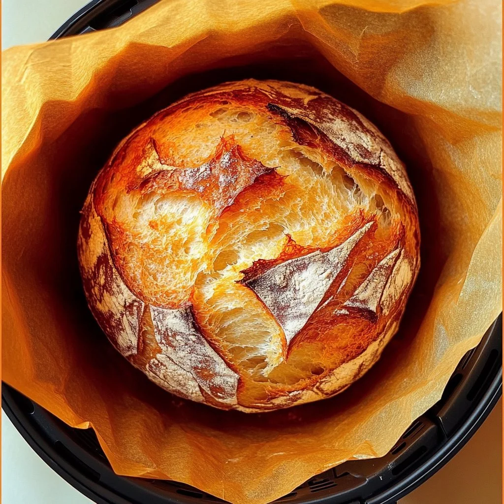 Pane Cotto preparato nell'Air Fryer con crosta dorata e sapore delizioso