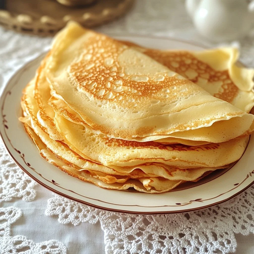 Pastella per crêpes di Cyril Lignac pronta per essere cucinata