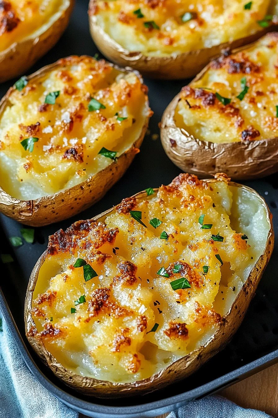 Patate croccanti al forno nella friggitrice ad aria