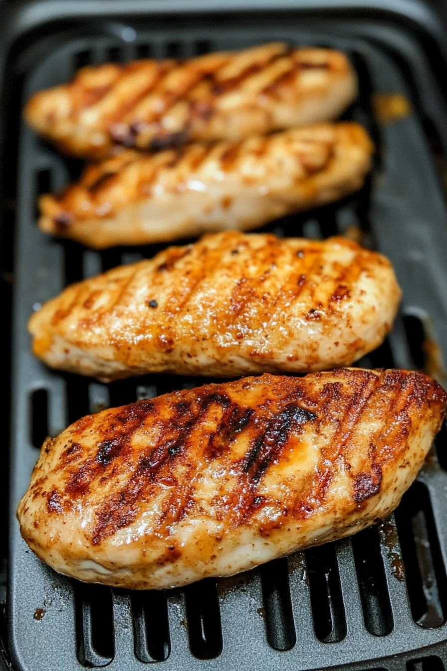 Petti di Pollo Teneri nella Friggitrice Ad Aria