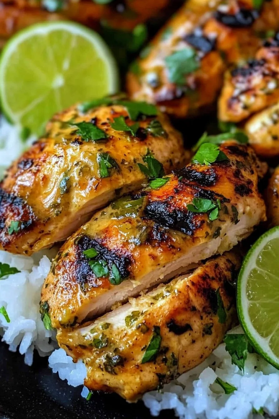 Pollo esotico al cocco e lime