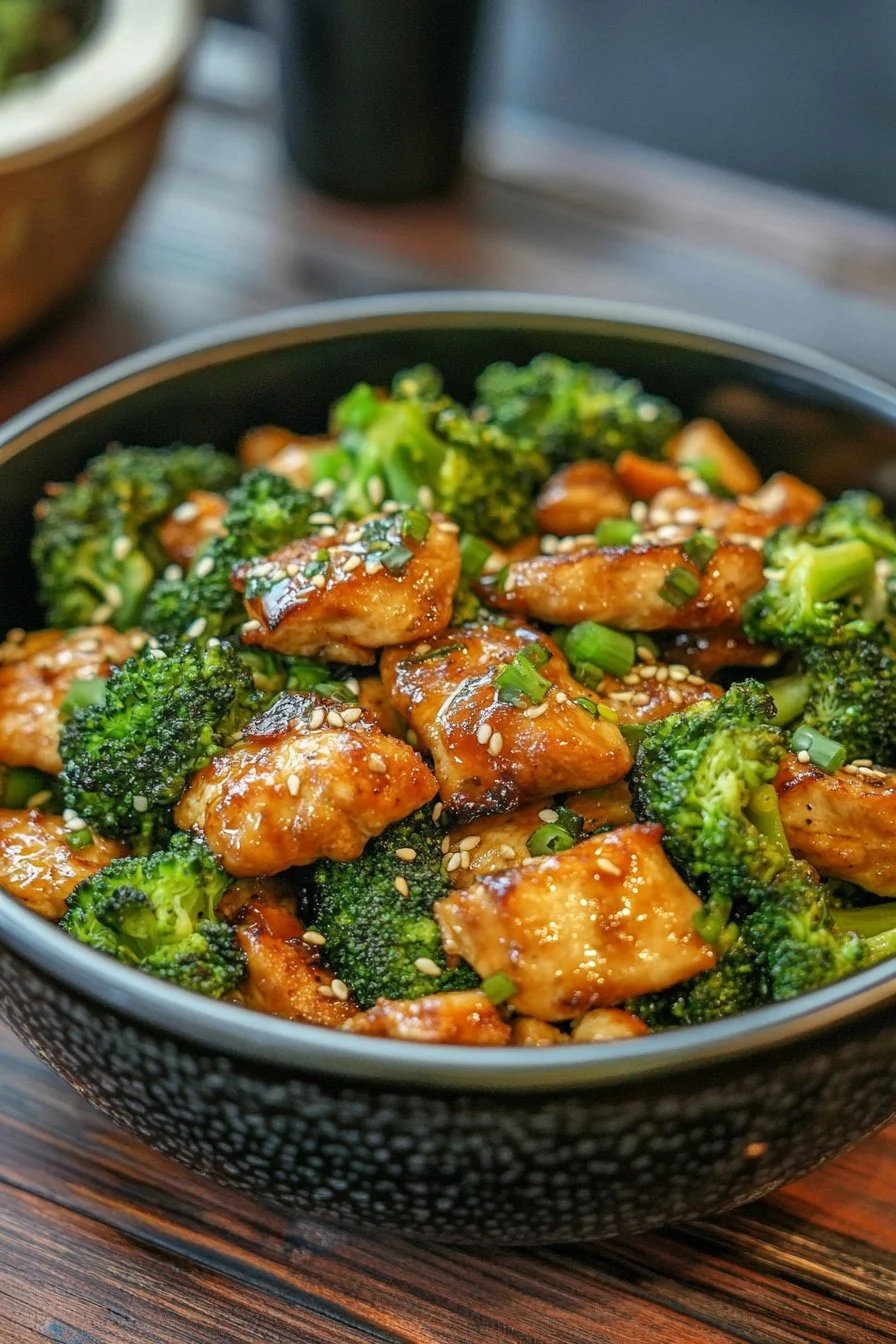 Pollo saltato con broccoli