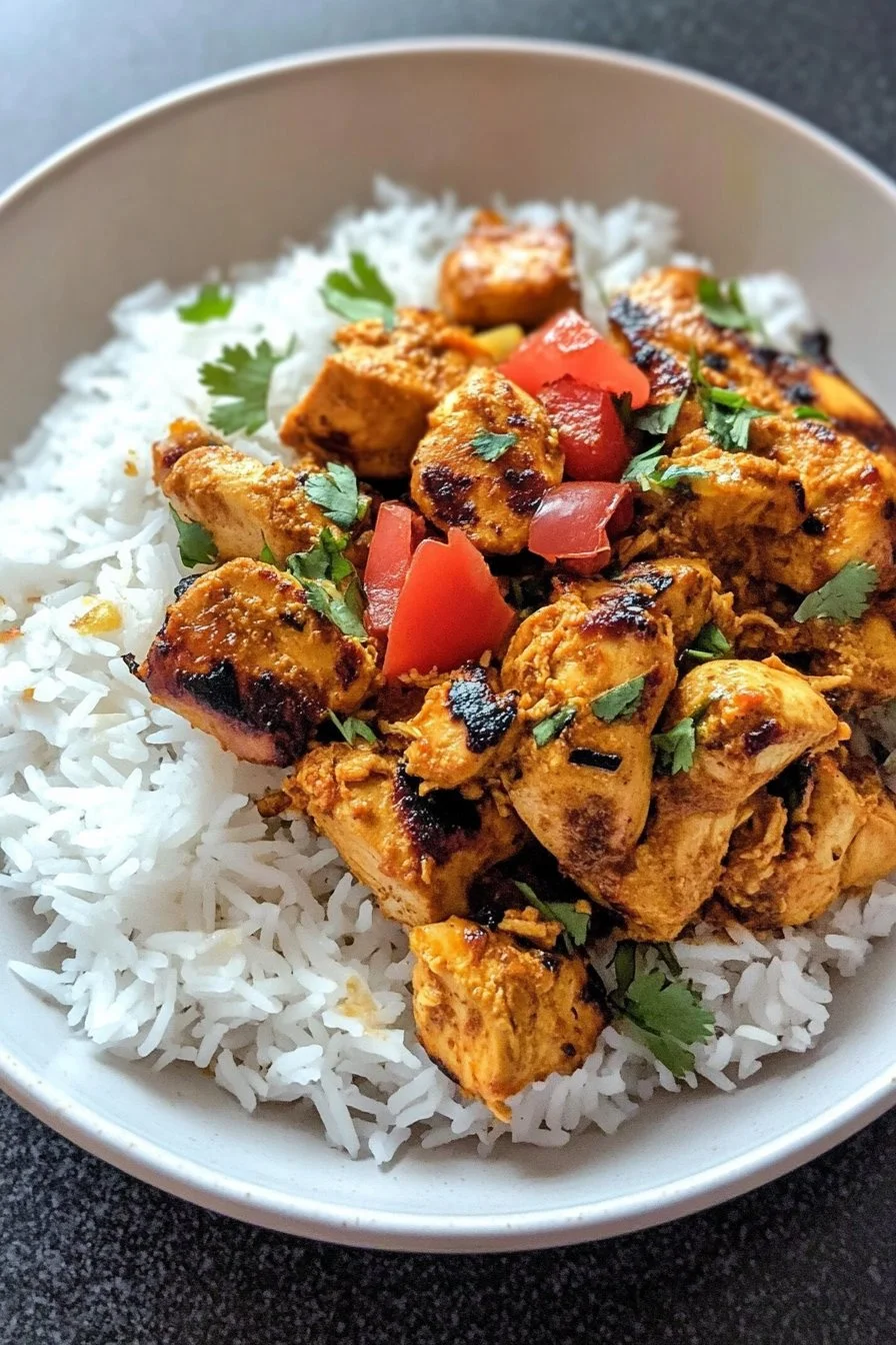 Pollo Tandoori con Riso