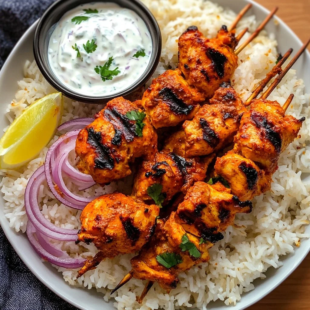 Pollo Tandoori preparato nella friggitrice ad aria con spezie aromatiche