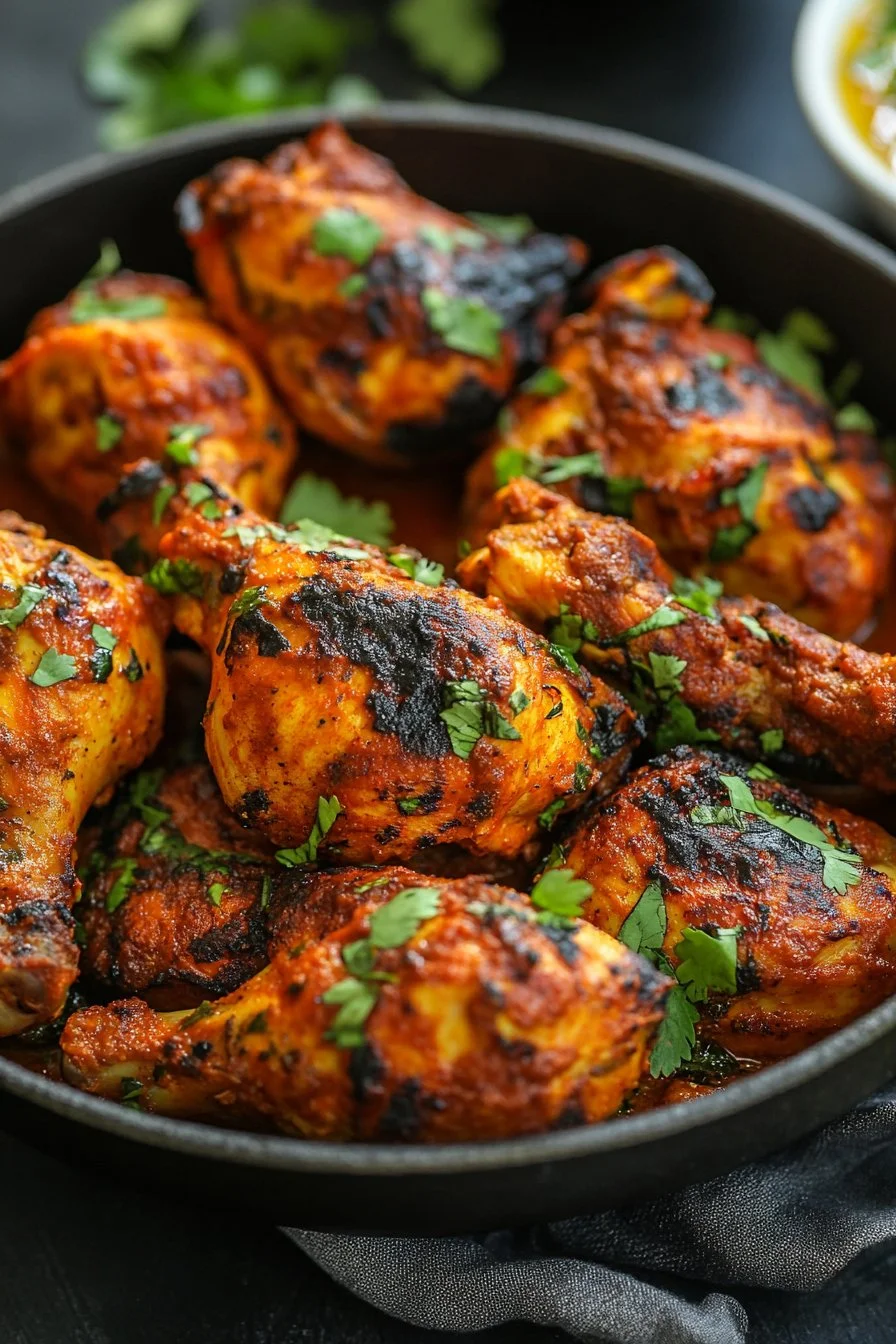 Ricetta di pollo tandoori e curry