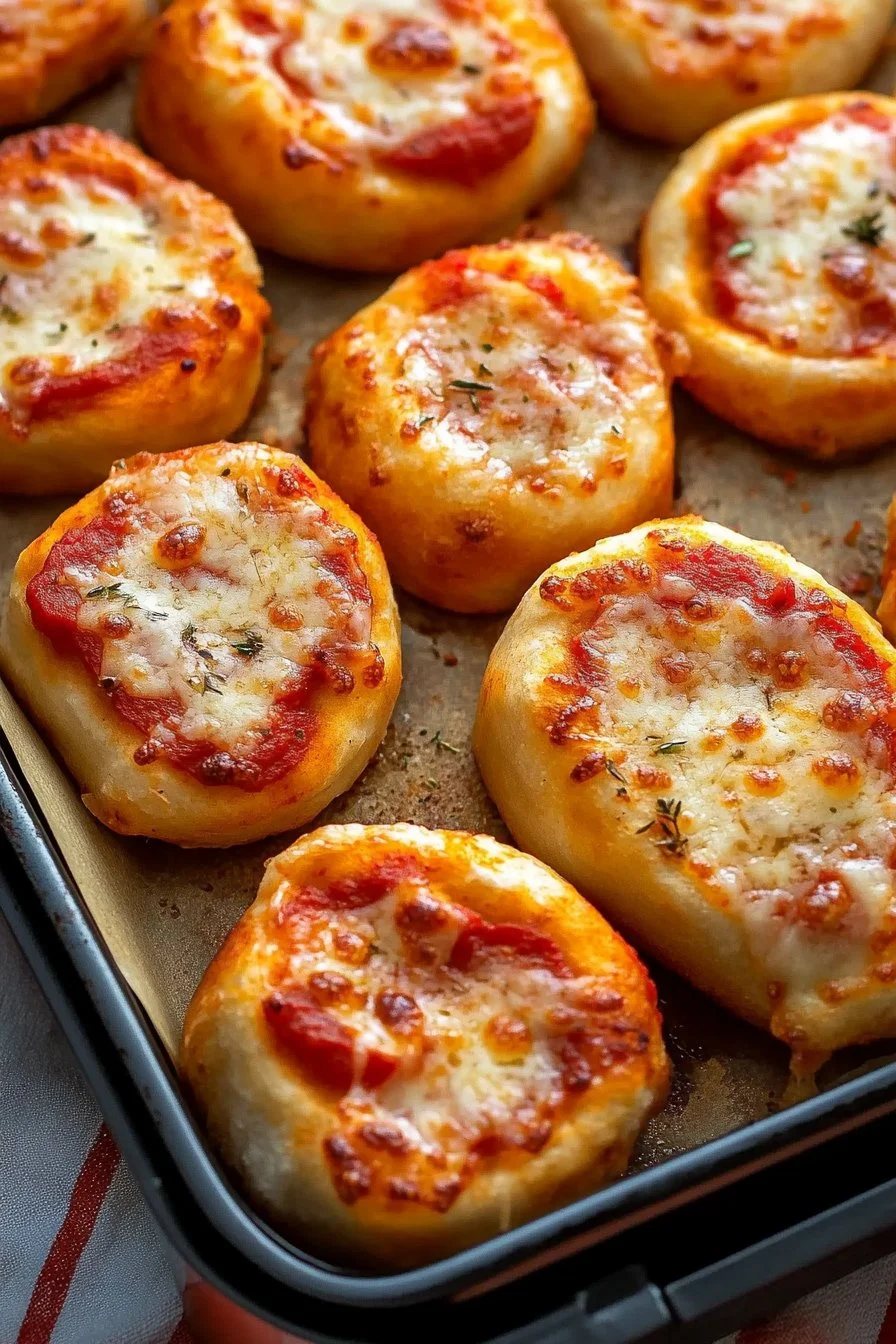 Rotoli di pizza nella friggitrice ad aria