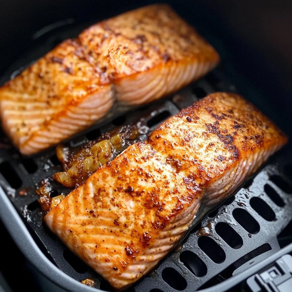 Salmone cotto nella friggitrice ad aria, ricette veloci e salutari