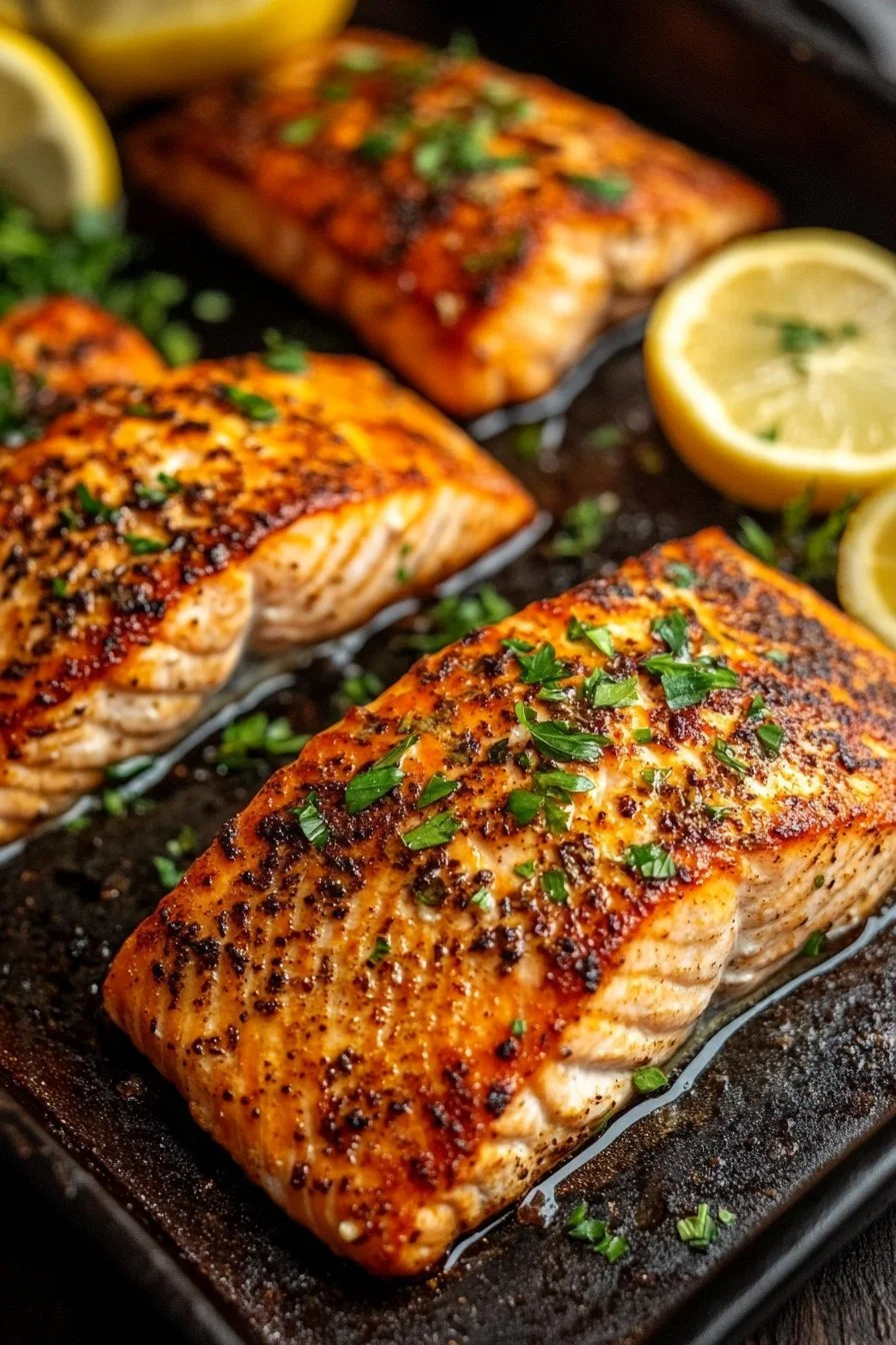 Salmone nella friggitrice ad aria