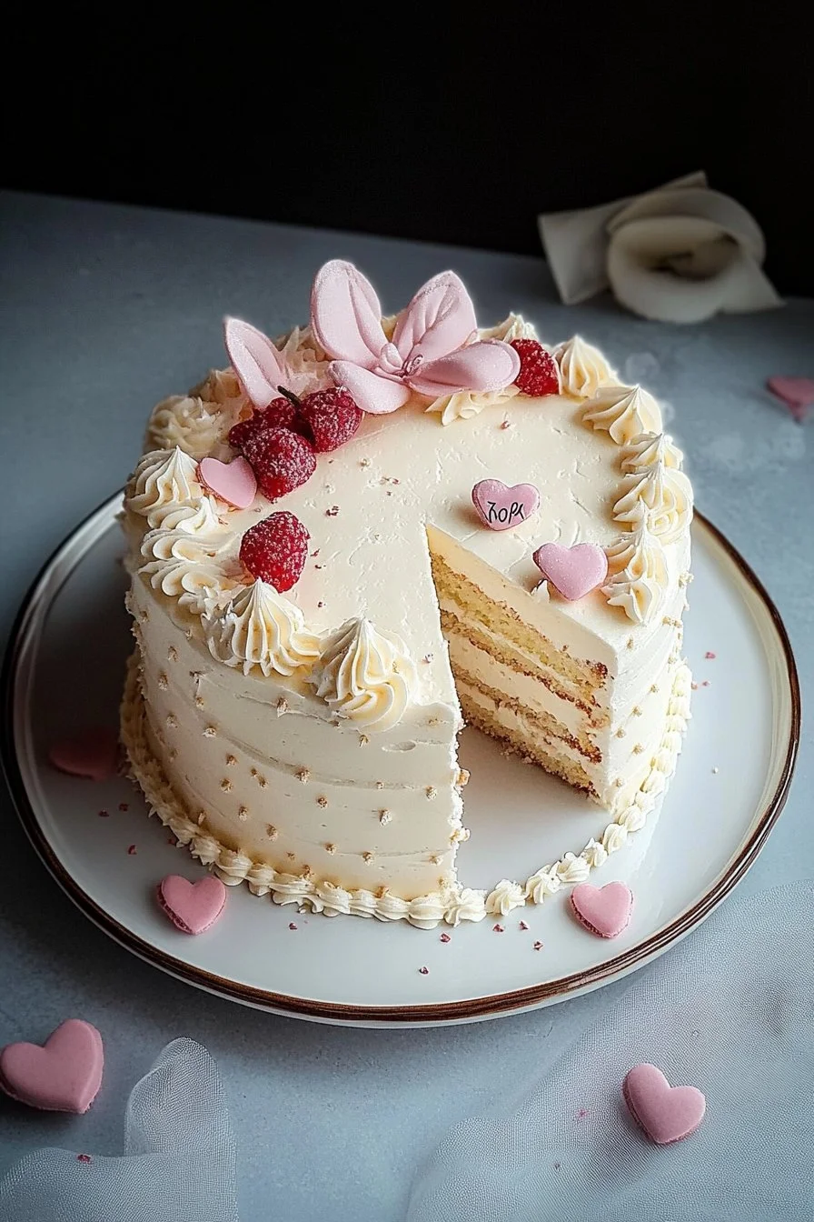 Torta con dei nodi