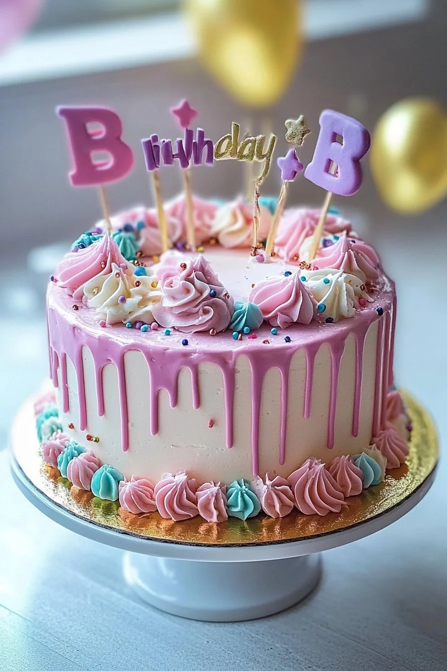 Torta di compleanno classica