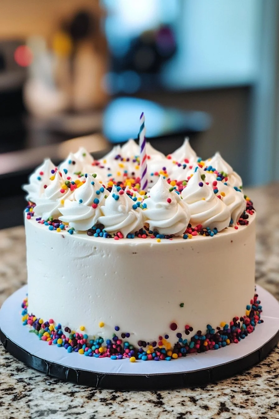 Torta di compleanno feliz