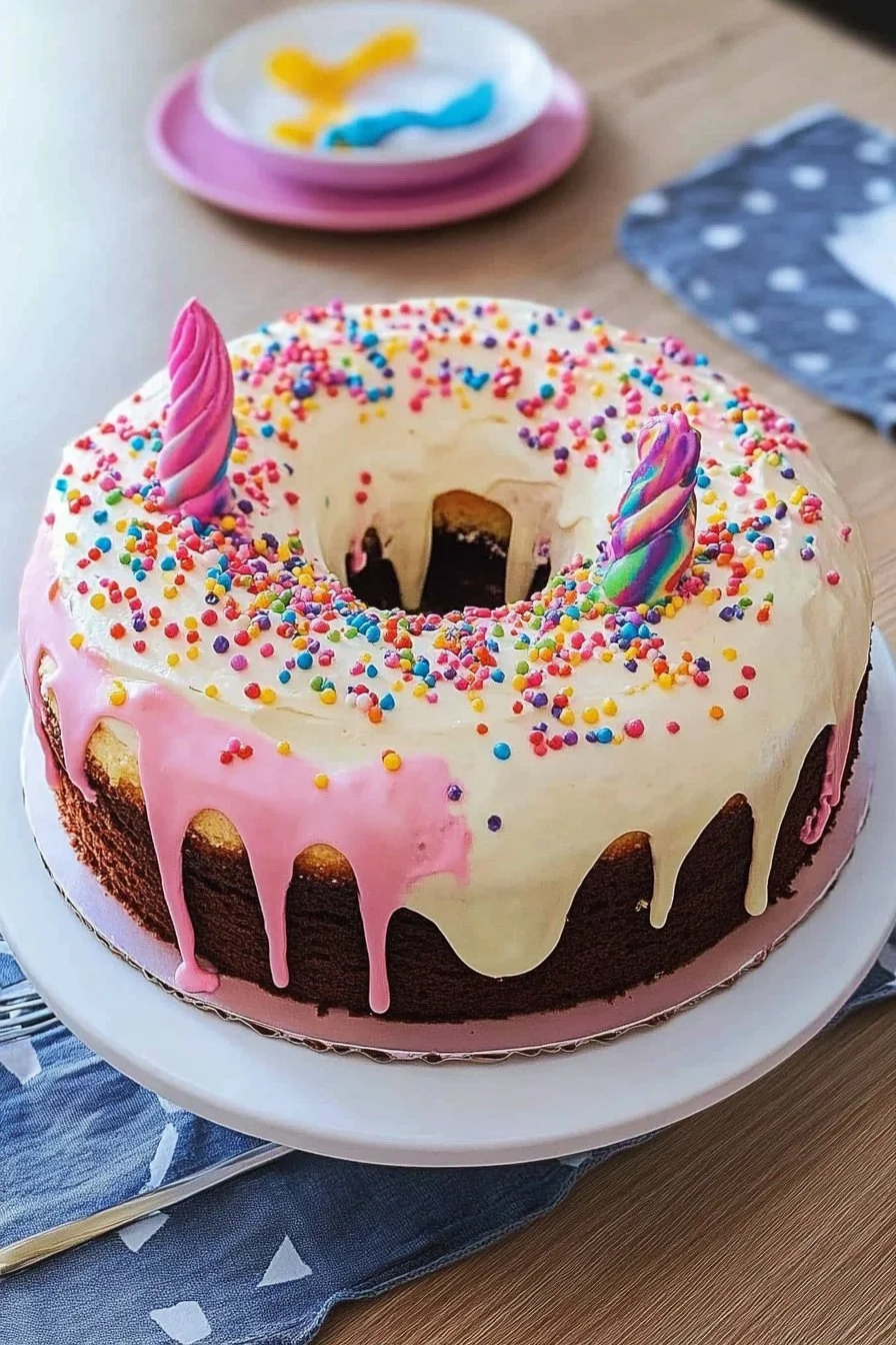 Torta di compleanno festiva