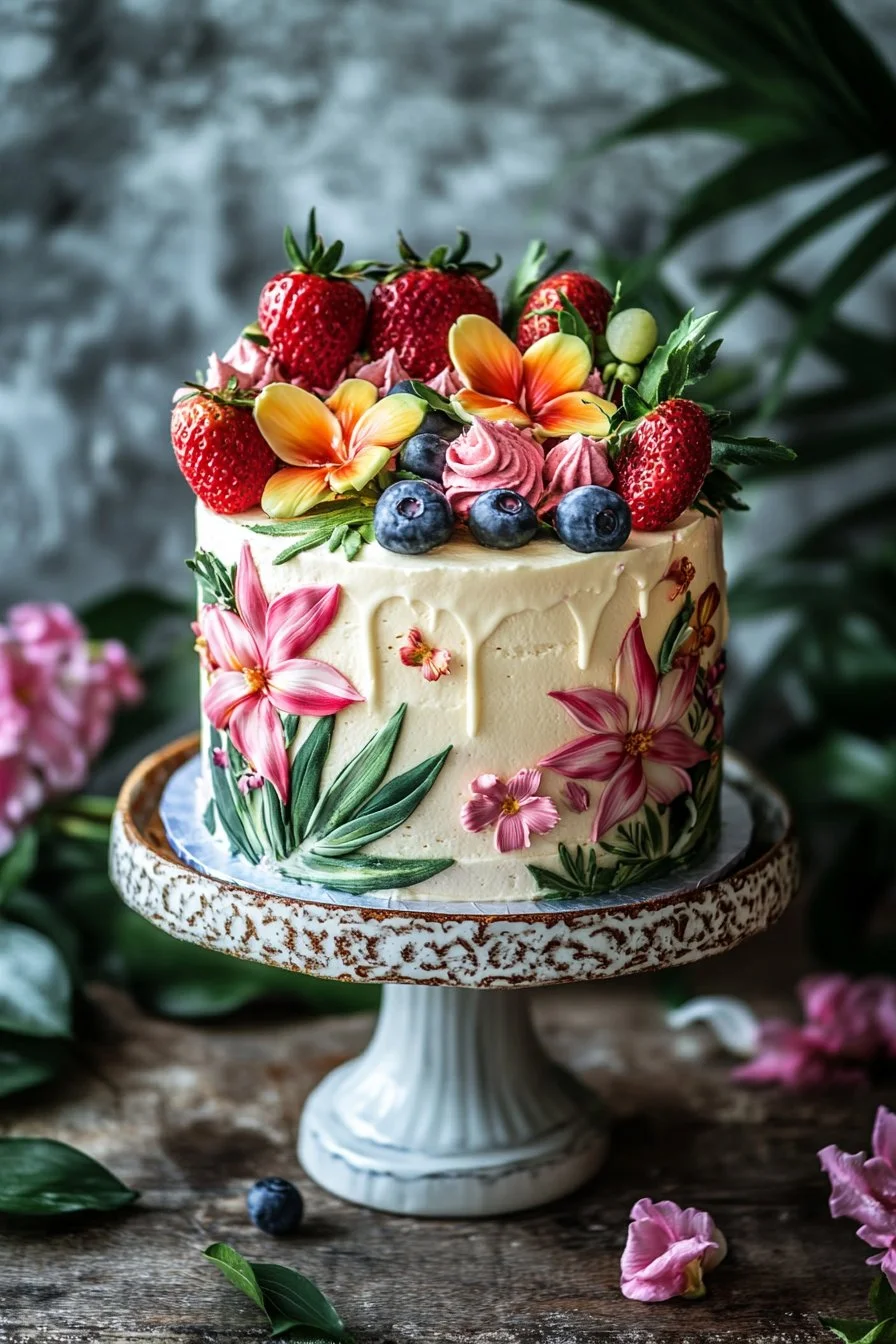 Torta estiva di tendenza