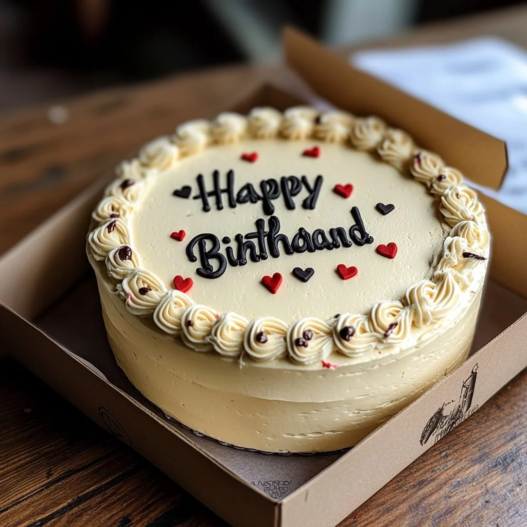 Torta Minimalista al Cuore decorata con semplicità ed eleganza