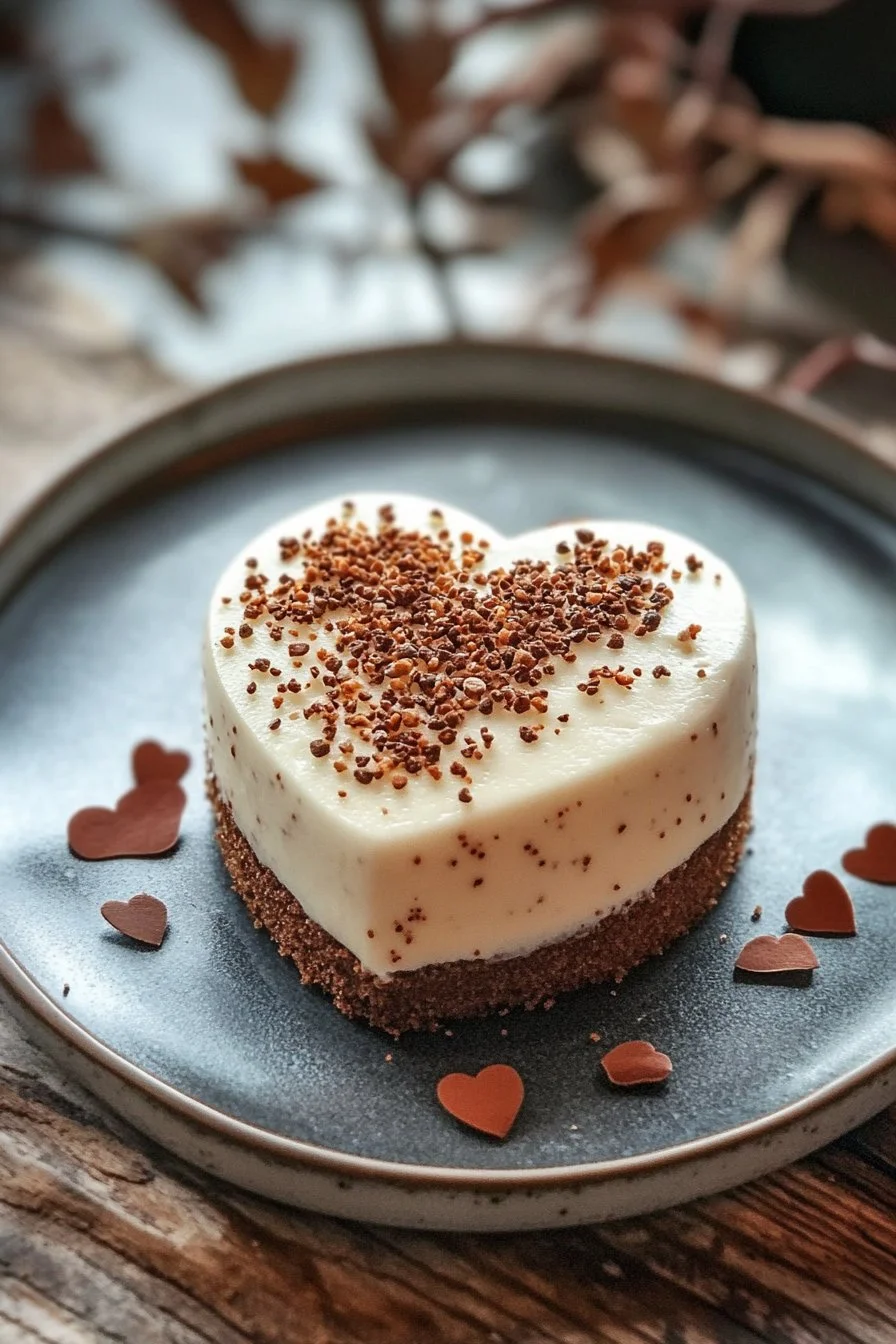 Torta Minimalista al Cuore