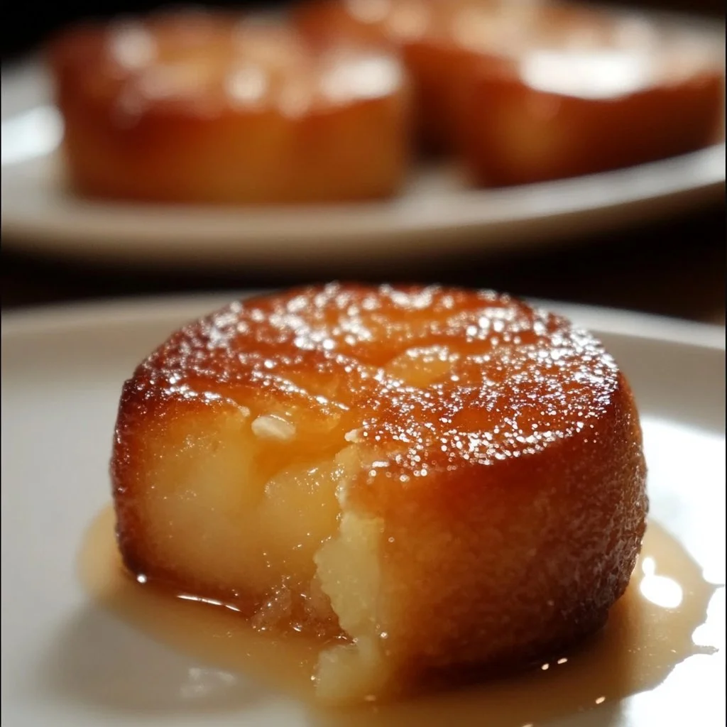Torta morbida alle mandorle servita con salsa di mele