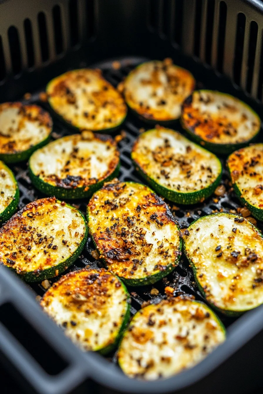 Zucchine nella friggitrice ad aria