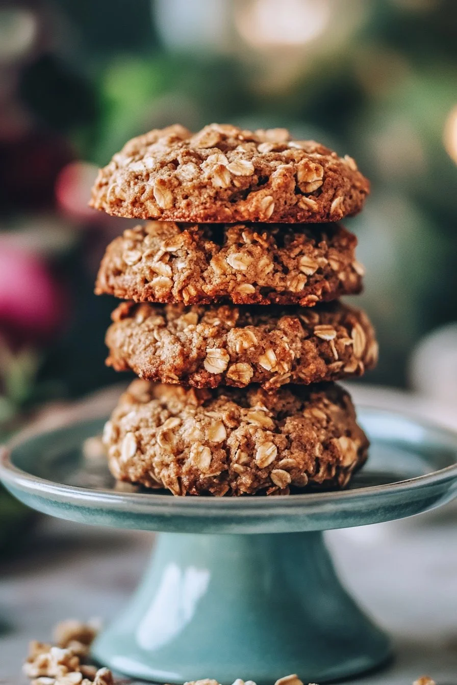 Biscotti alla banana e all'avena