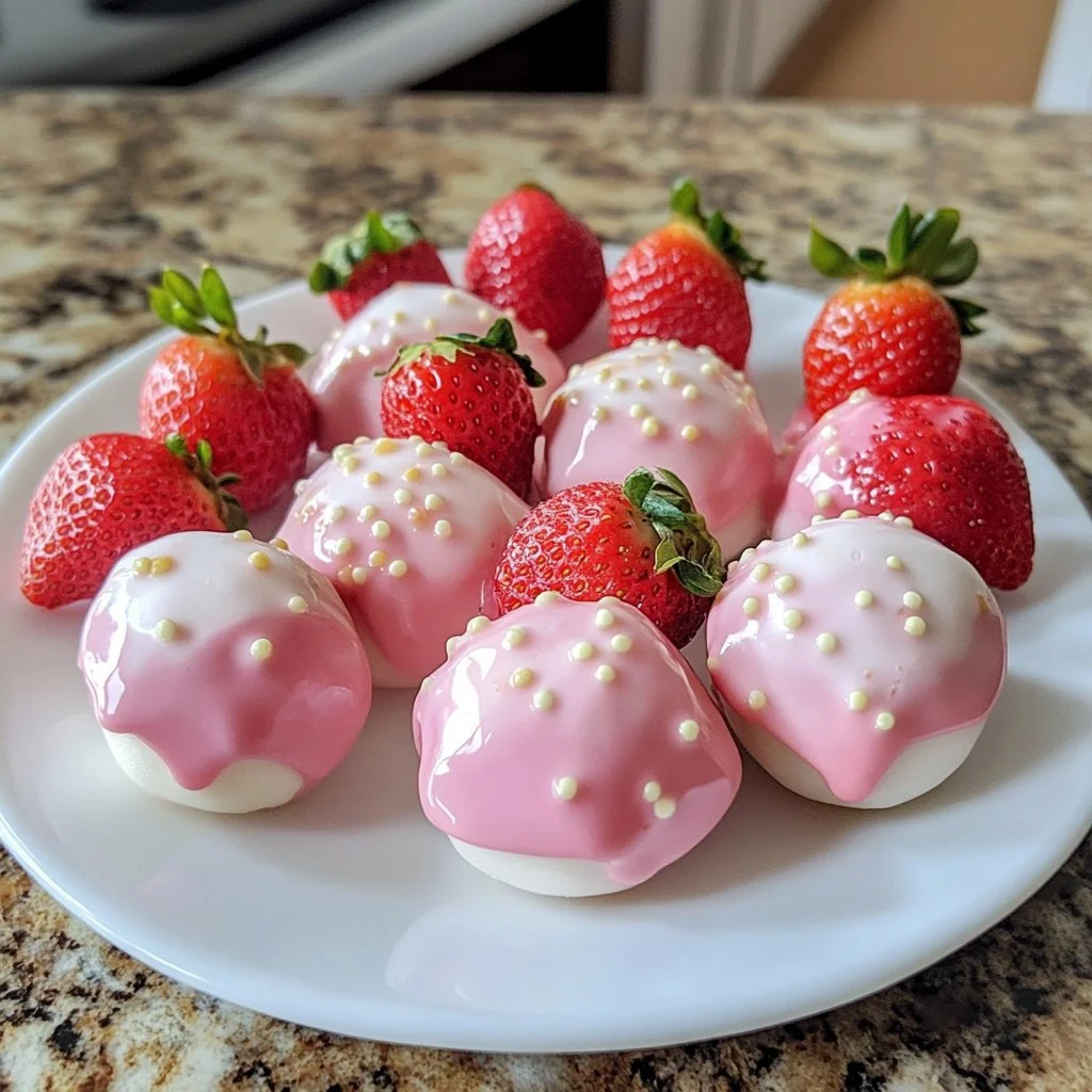 Bocconcini di yogurt alle fragole facili