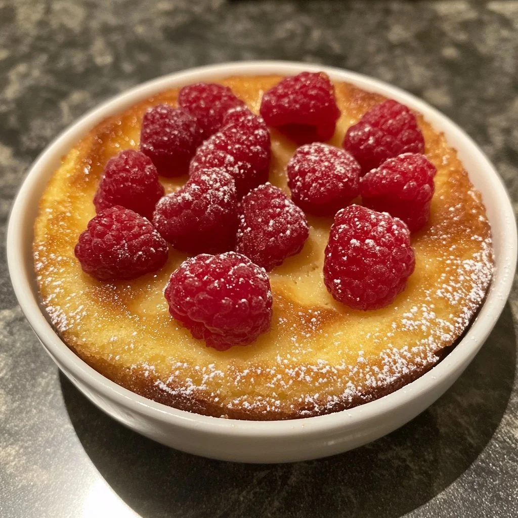 Bowlcake Frangipane servito con mandorle tostate e zucchero a velo