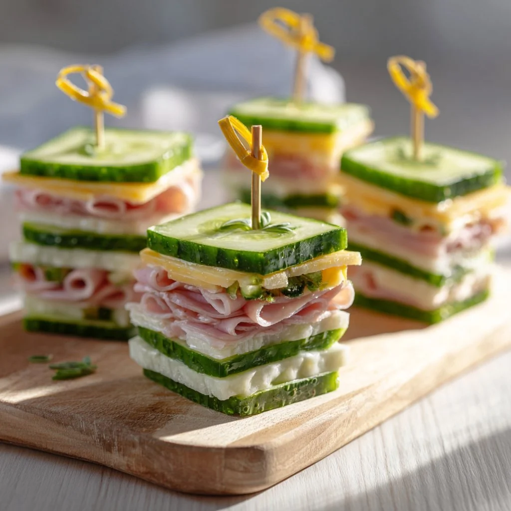 Burger fresco di cetriolo con ingredienti freschi e deliziosi