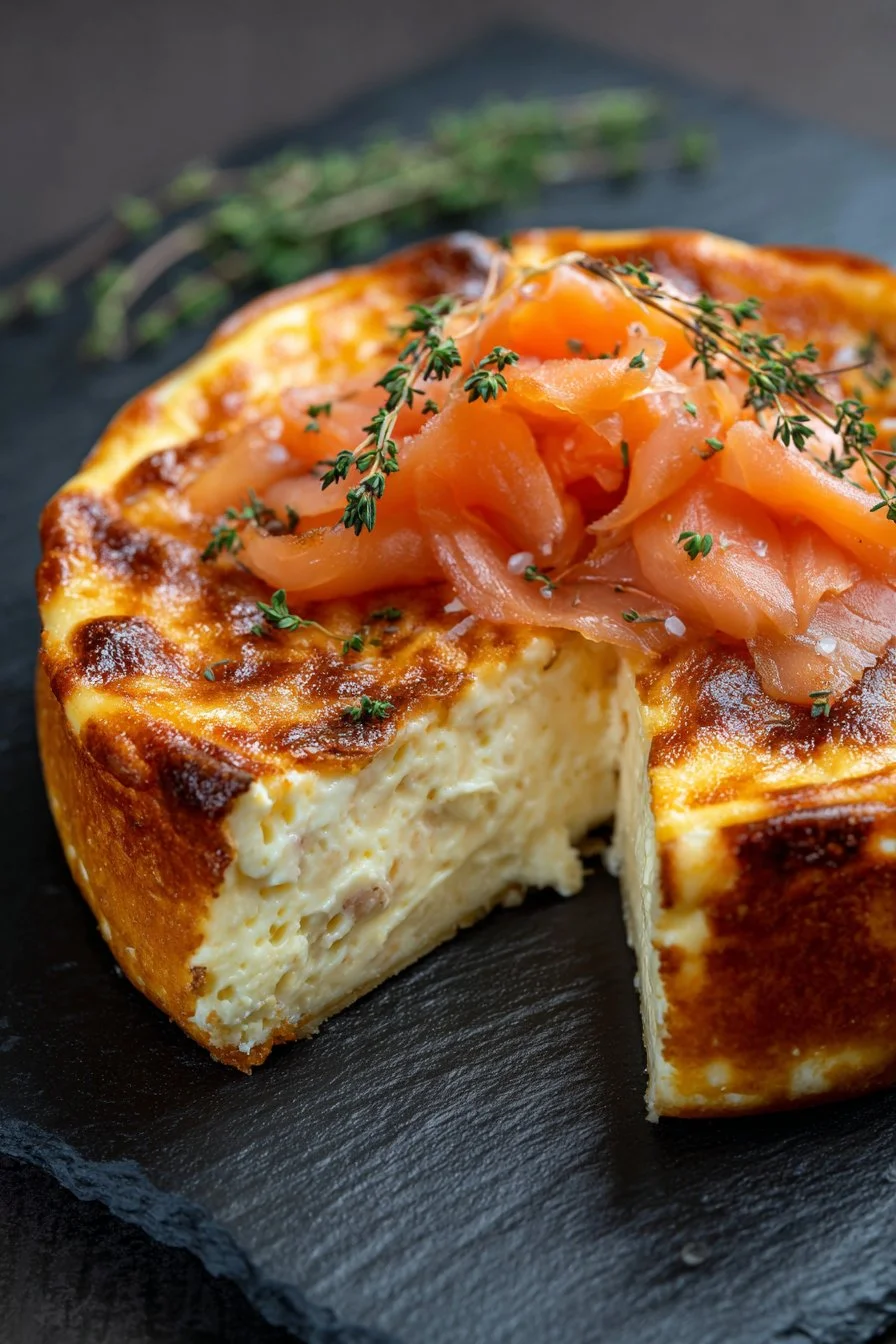 Cheesecake Salato al Salmone Affumicato