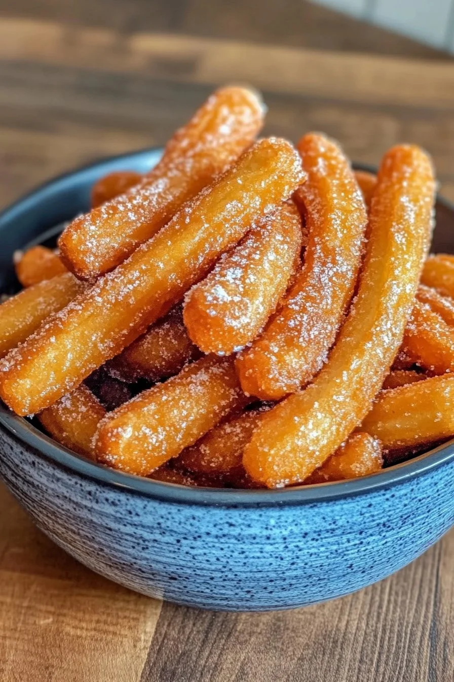 Churros Salutari nella Friggitrice ad Aria