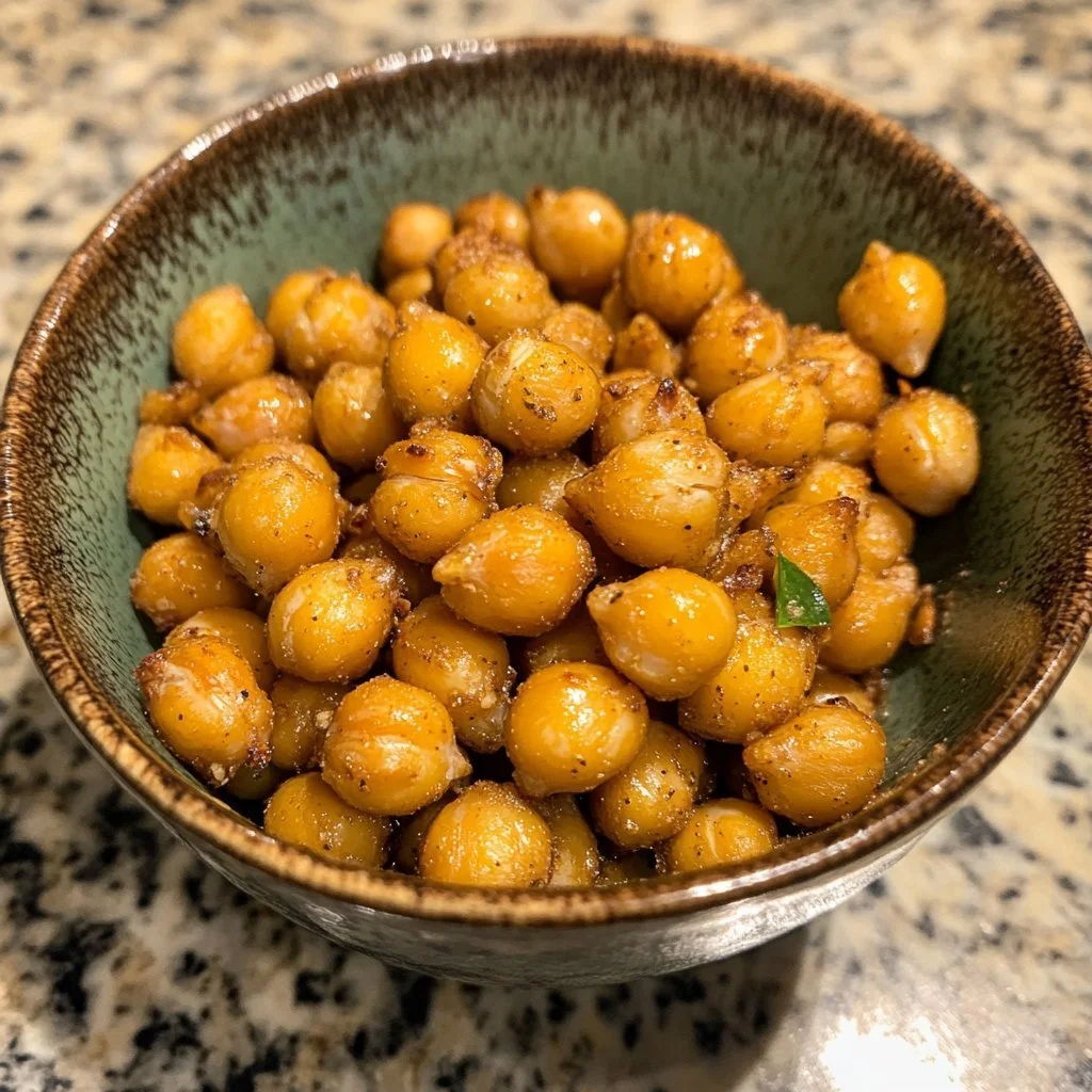 Crostini al forno con ingredienti freschi e gustosi, pronti da servire.