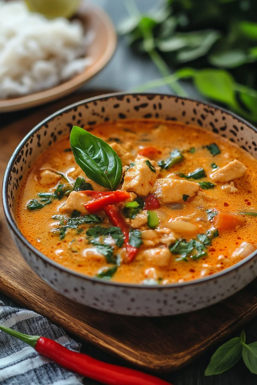 Curry rosso tailandese facile