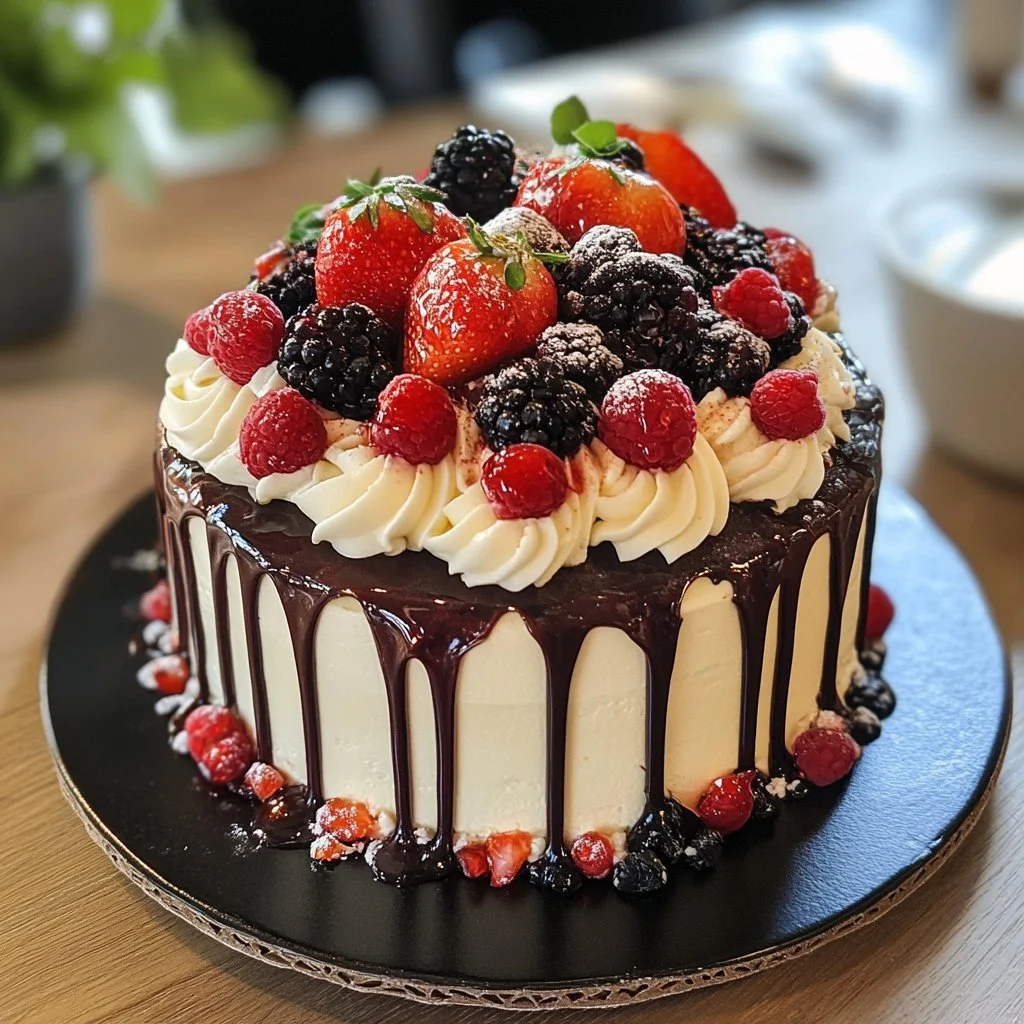 Esempio di design di torte creative e decorazioni per feste