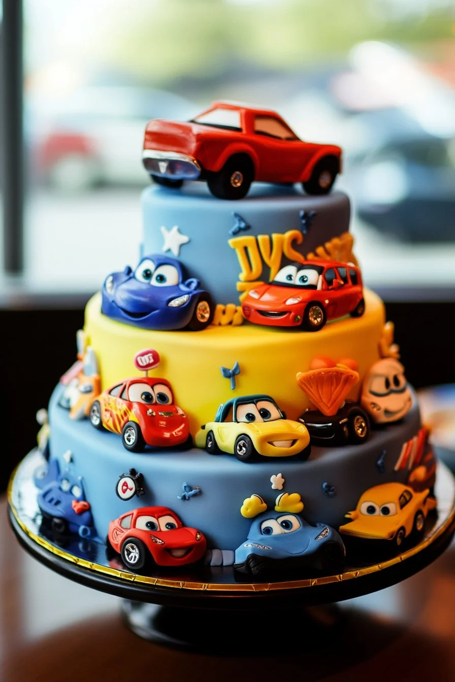 Gâteau Cars in Italian is "Torta Cars".