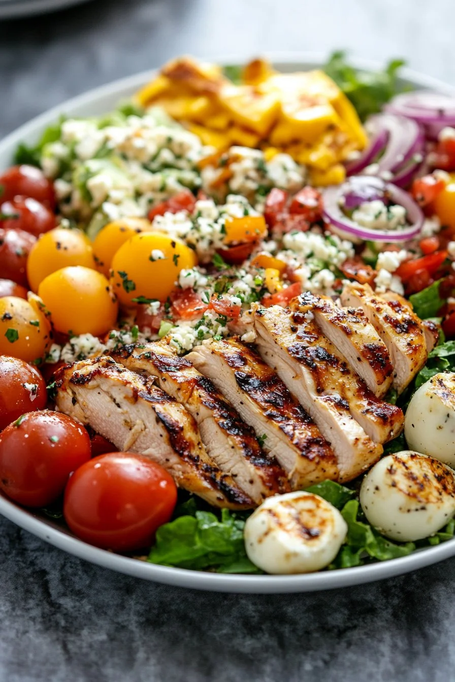 Insalata Cobb con Pollo Grigliato Paleo