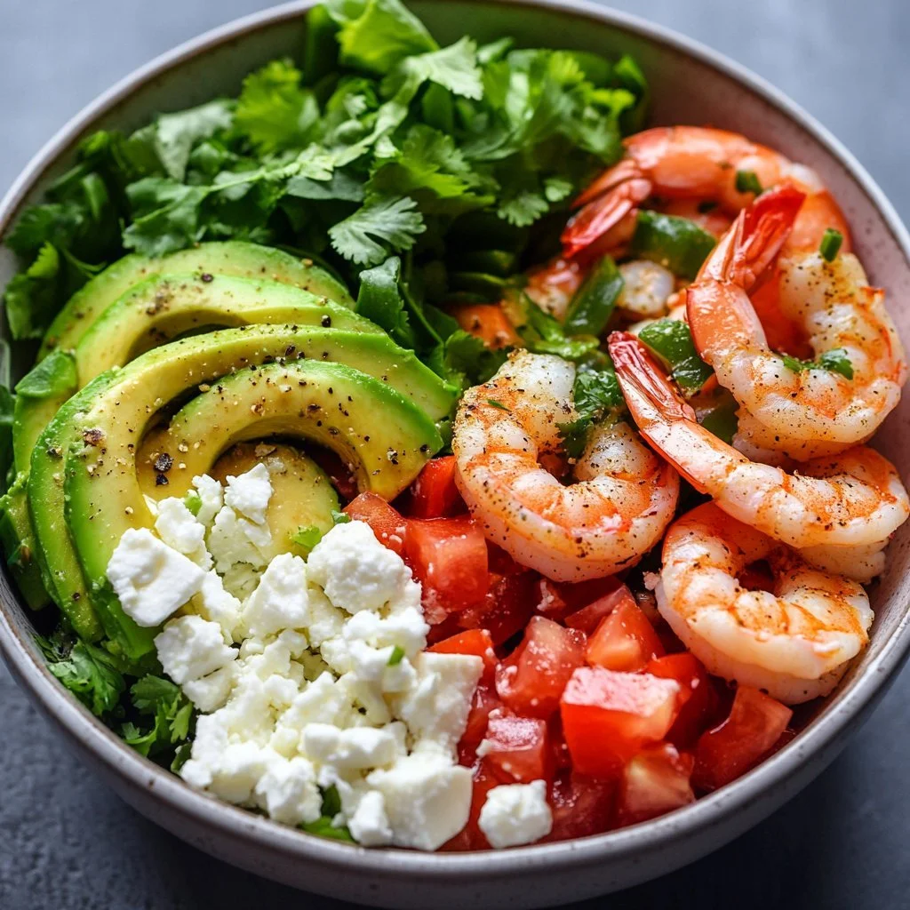 Insalata di avocado esotico con ingredienti freschi e colorati