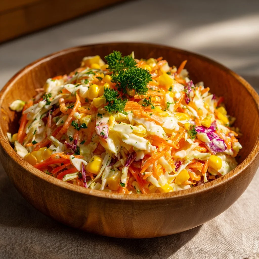 Insalata di Granchio Cremosa servita in un piatto elegante