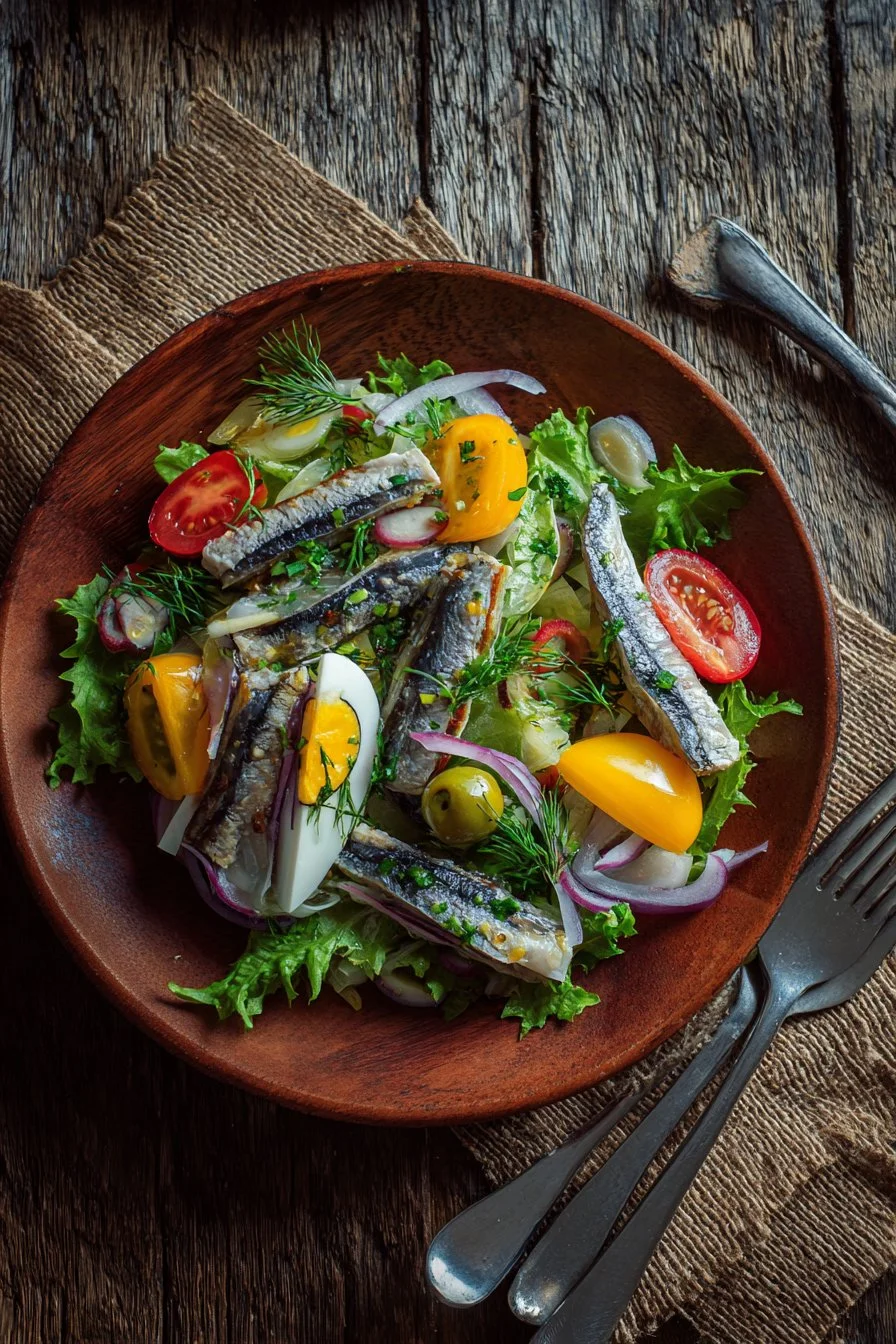 Insalata di sardine semplice