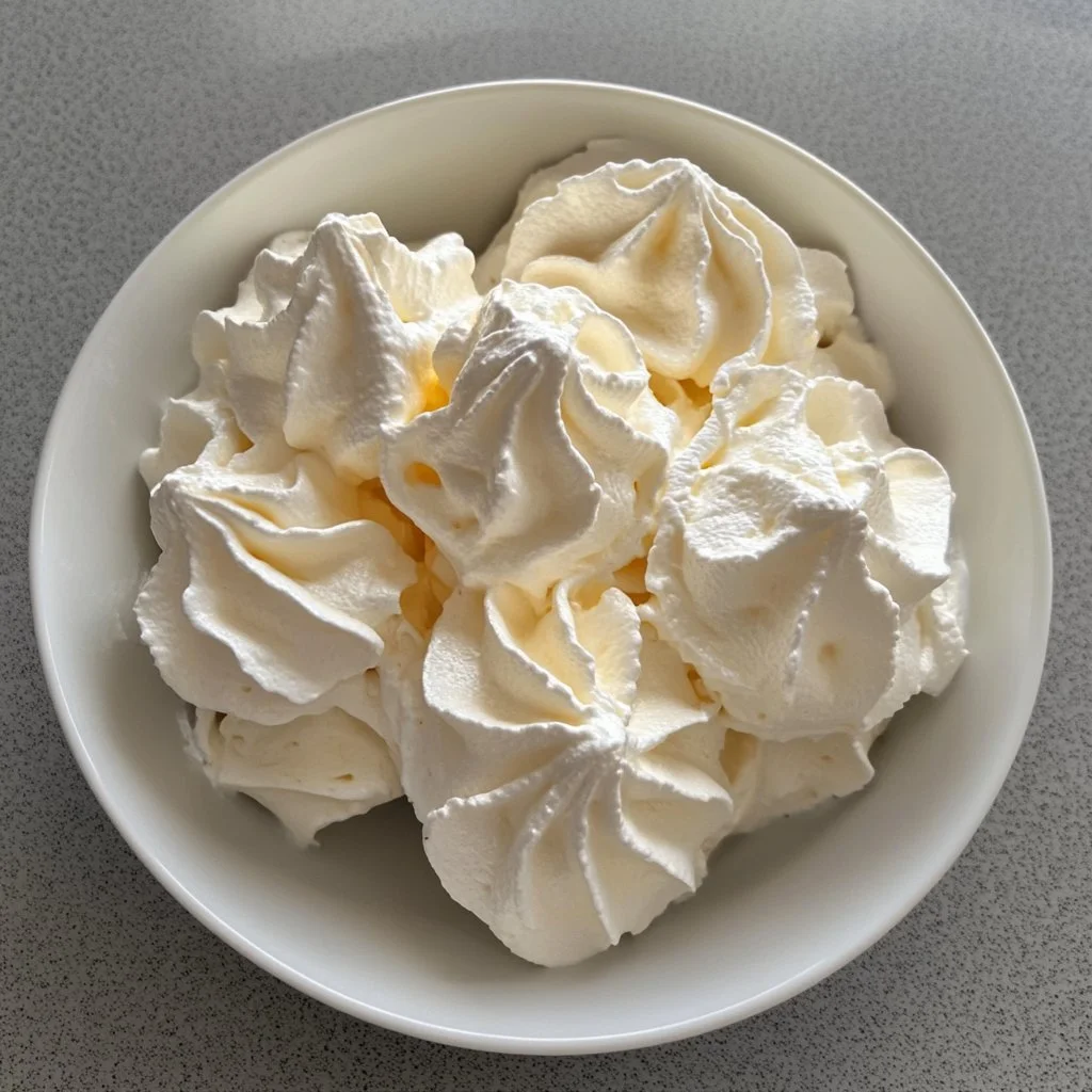 Meringa facile preparata con Airfryer