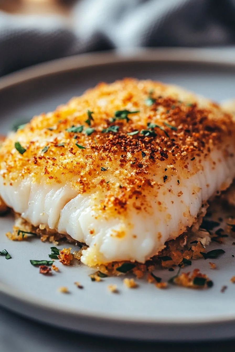 Merluzzo al Forno di Boston con Panko Croccante