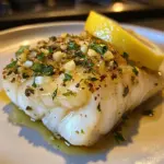Merluzzo Mediterraneo senza glutine al limone e aglio