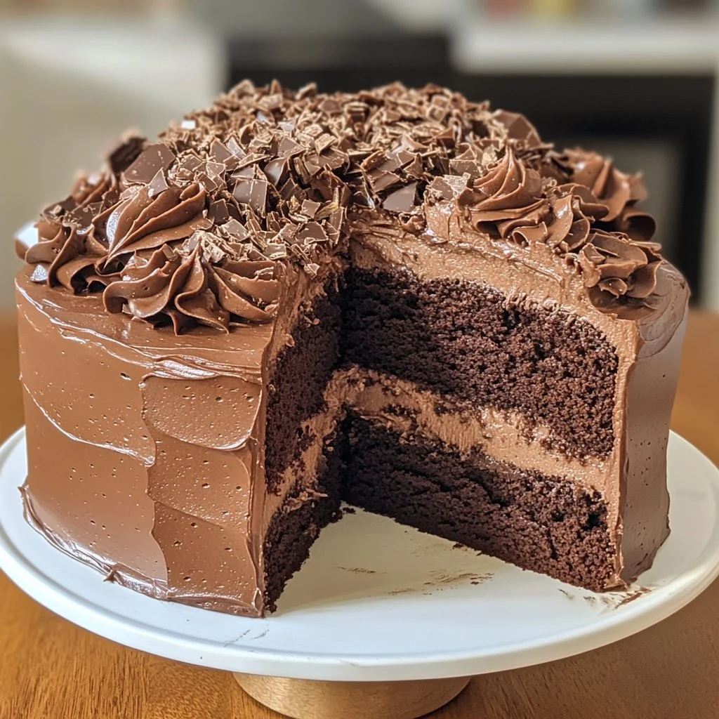 Miglior torta al cioccolato decorata con cacao e cioccolato fondente