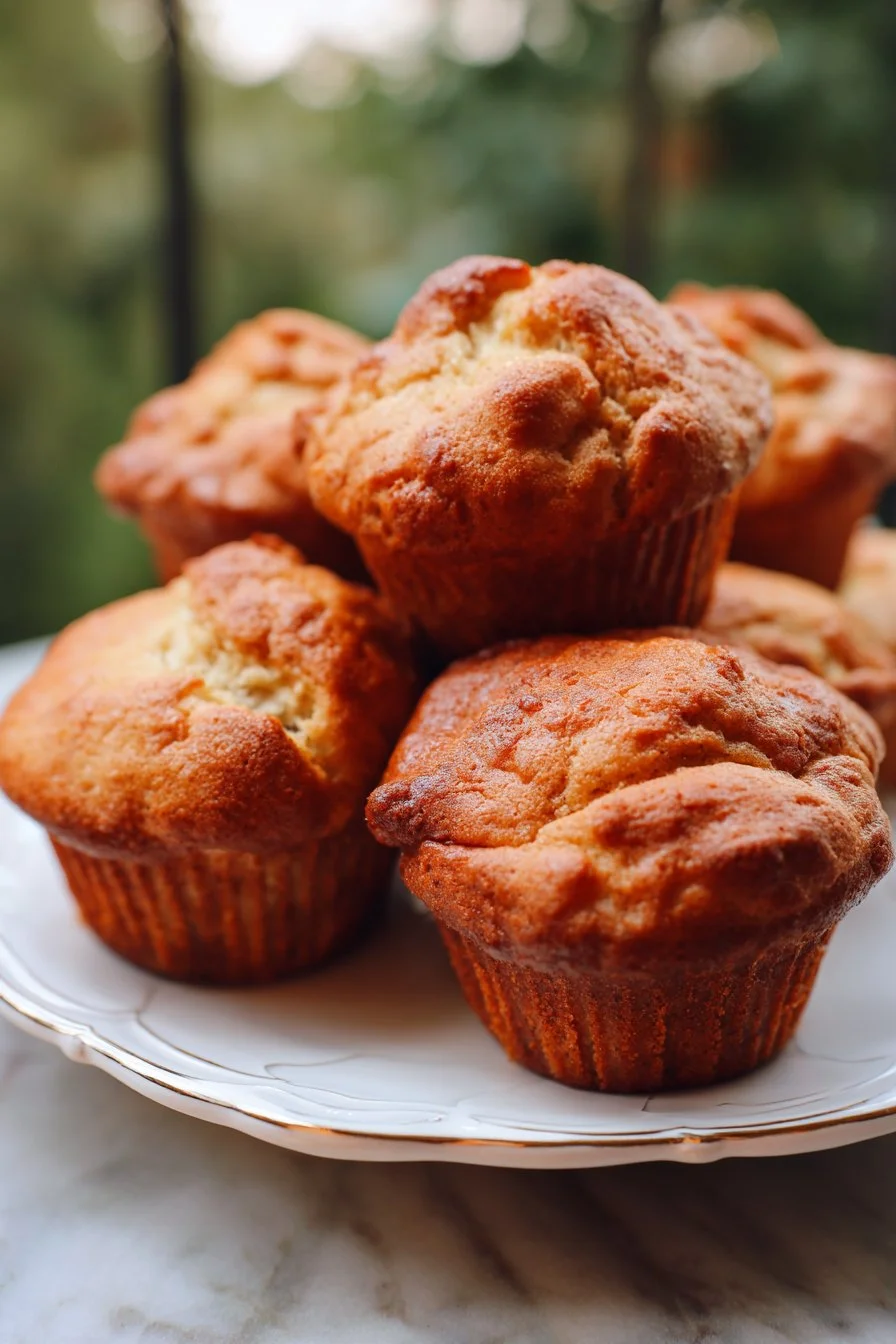 Muffin alla Banana e Cottage Cheese