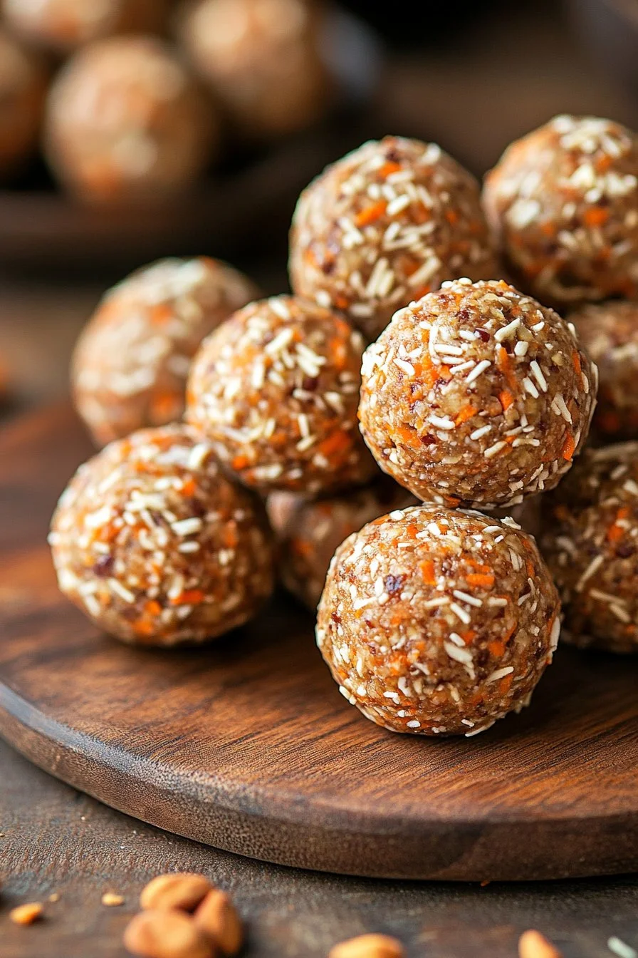 Palline Energetiche al Torta di Carote