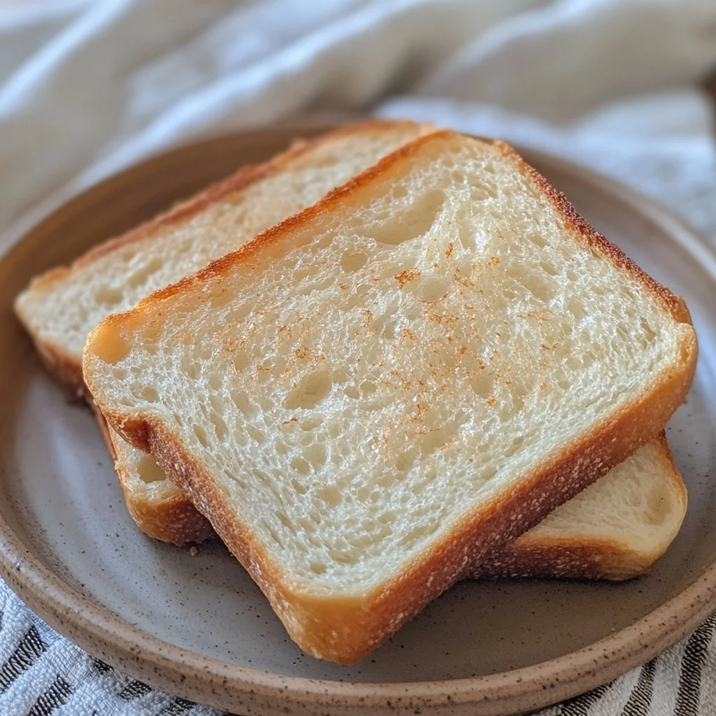 Pane croccante preparato nella friggitrice ad aria