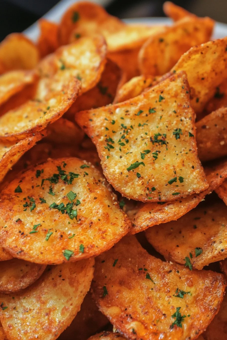 Patatine di Pasta alla Friggitrice ad Aria