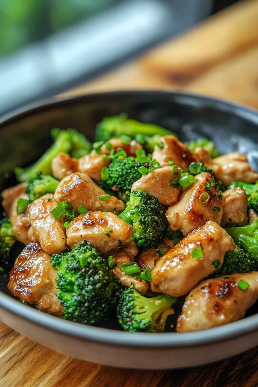 Pollo saltato con broccoli