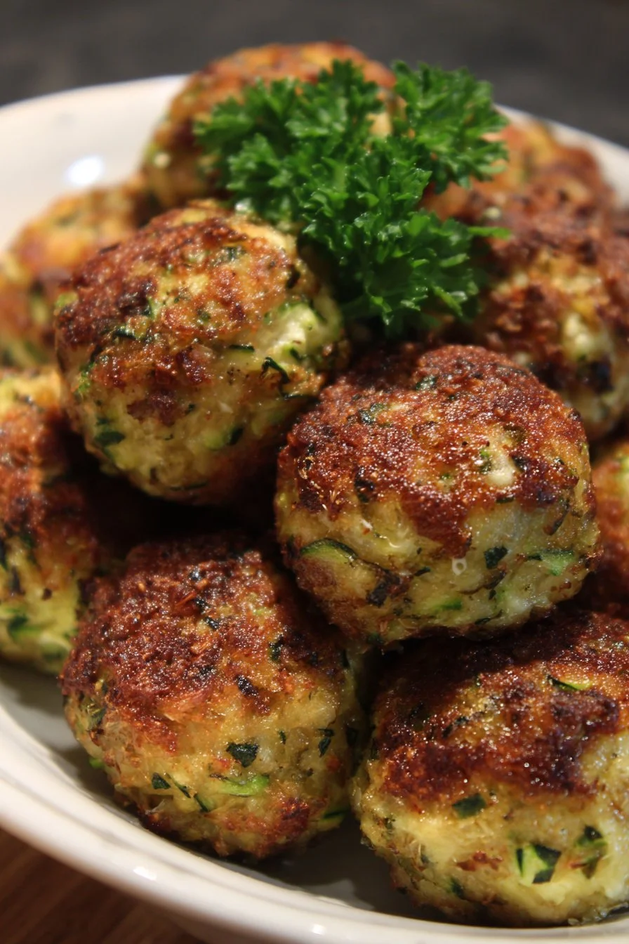 Polpette di Zucchine al Forno