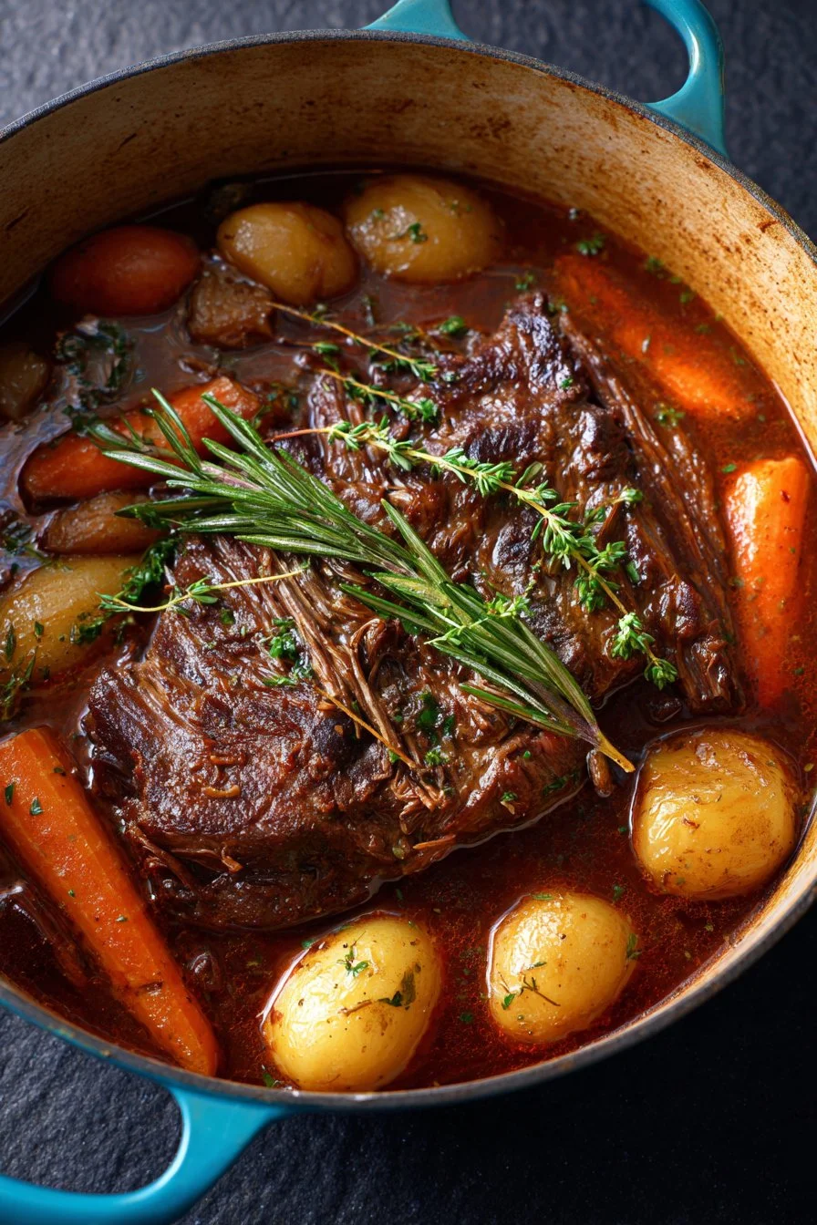 Stracotto di manzo all'italiana