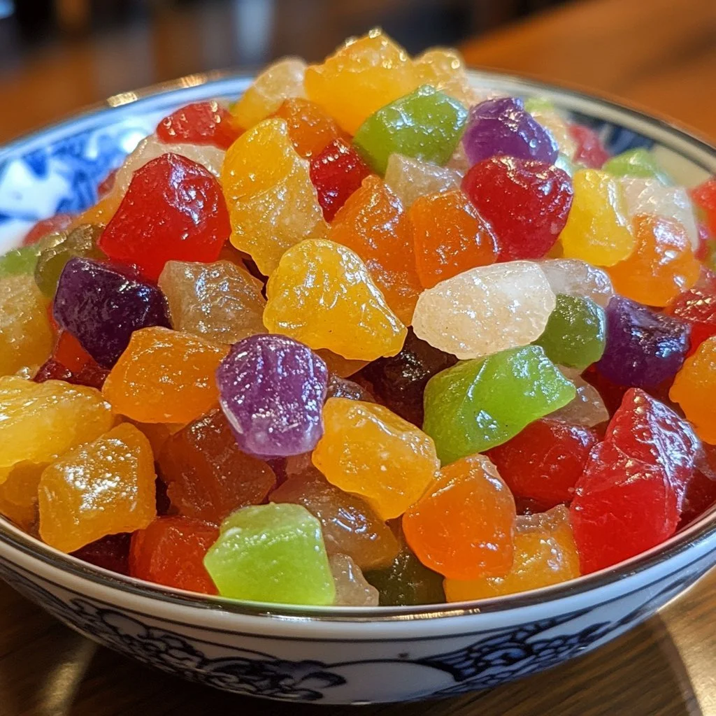 Tanghulu: frutta candita cinese su stecco, dolce e croccante