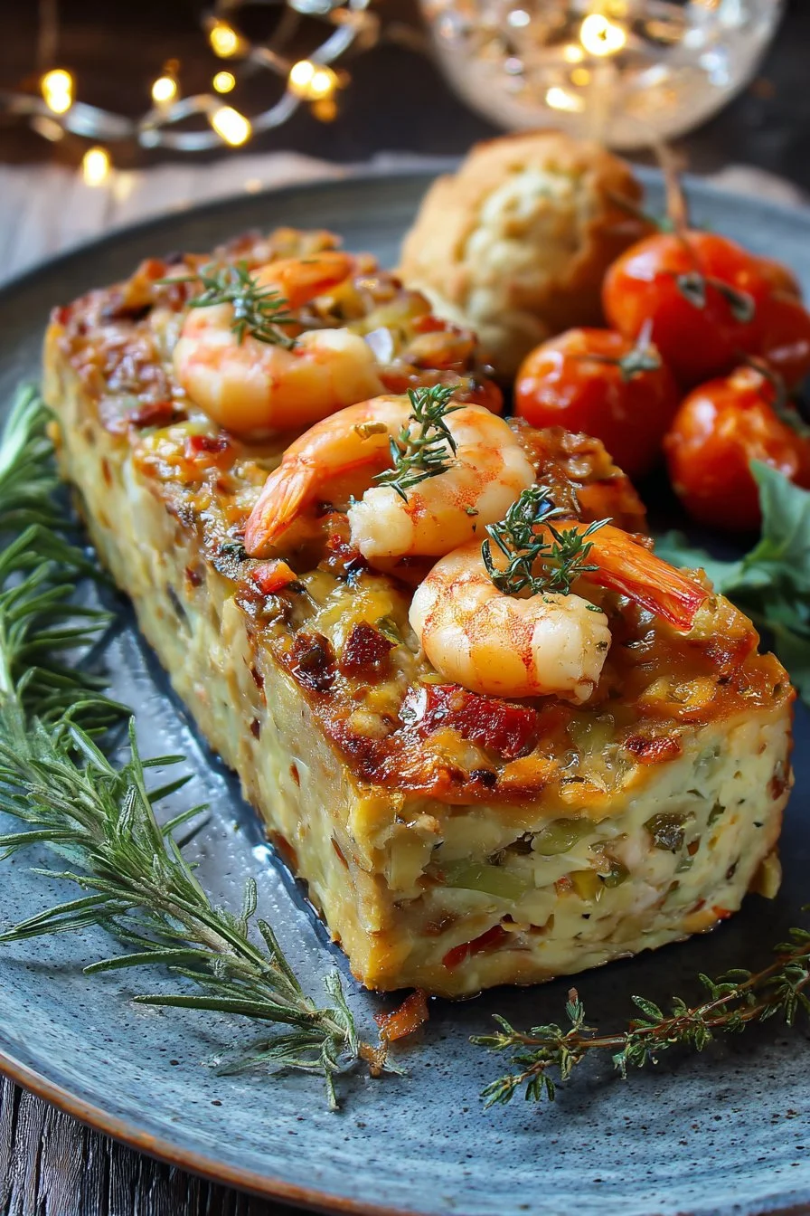 Terrina di mare con gamberetti