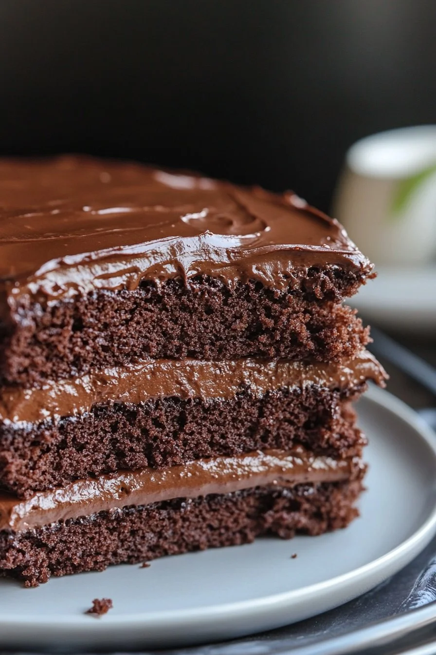 Torta al cioccolato facile e soffice