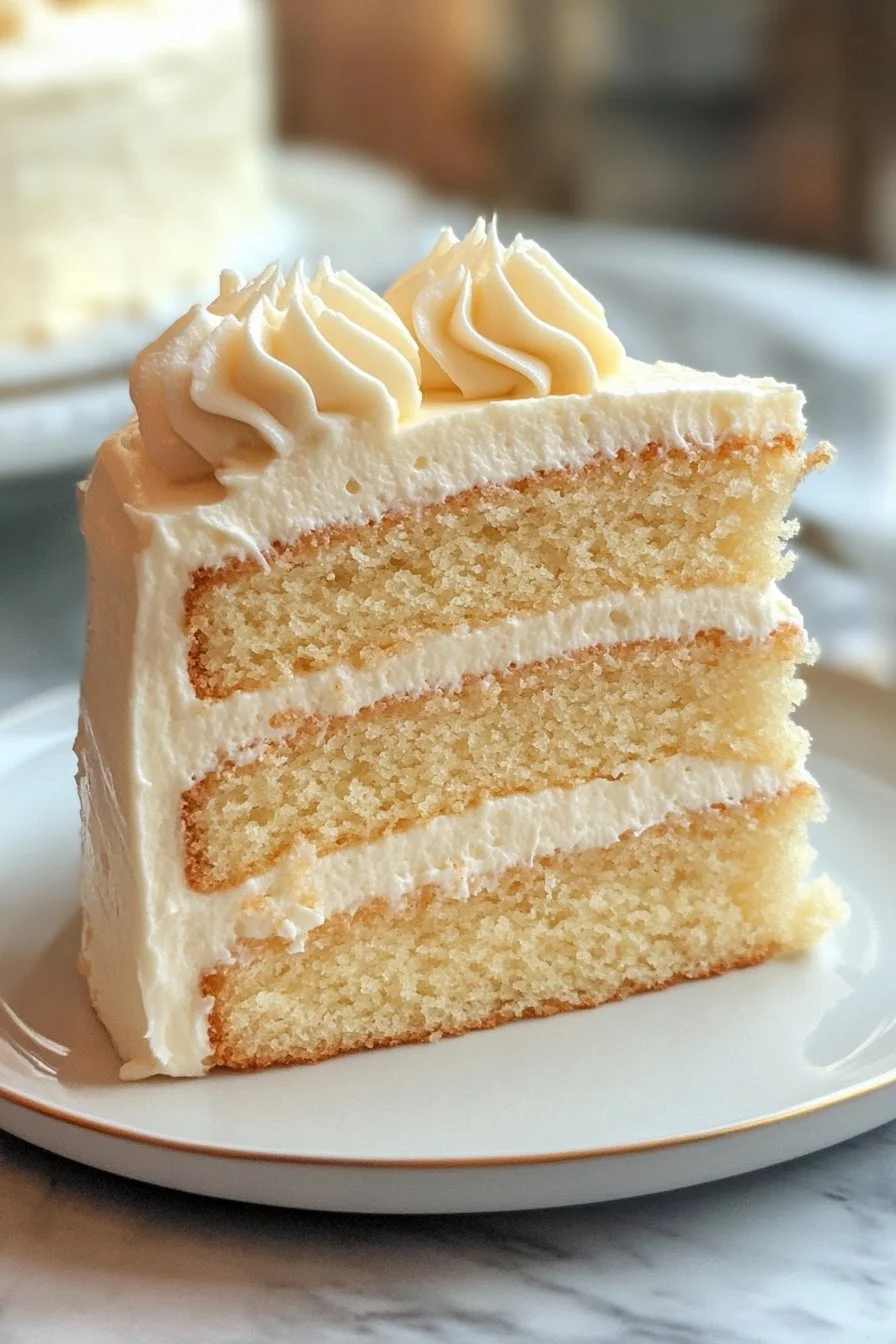 Torta Cremosa alla Vaniglia